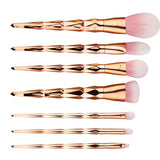 Glam Diamond Makeup Brush Set
