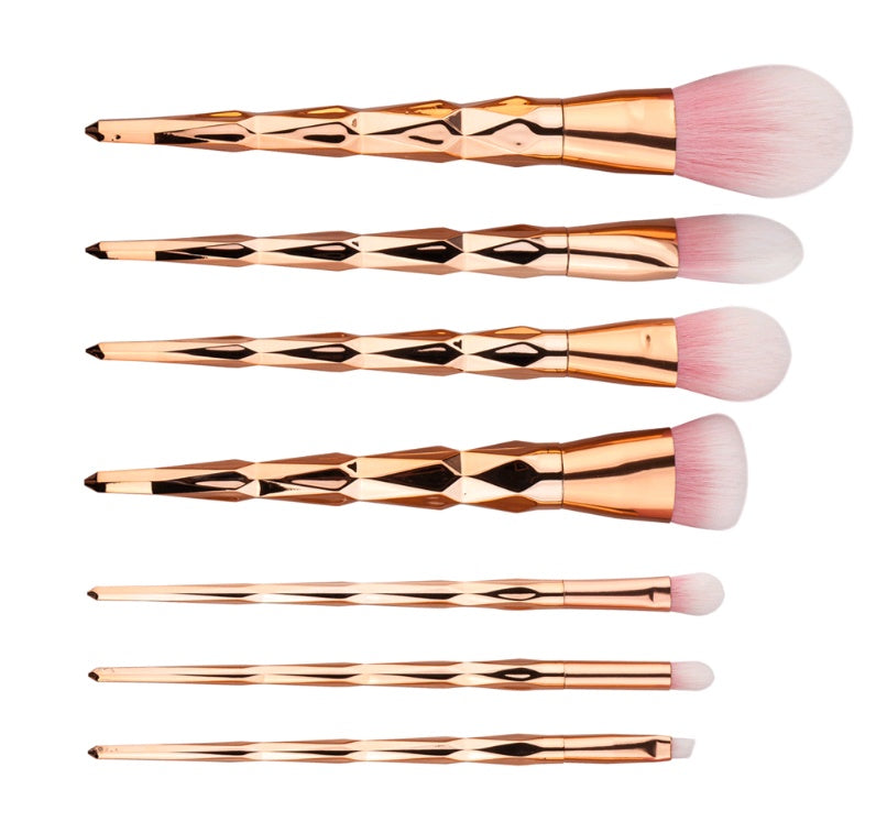 Glam Diamond Makeup Brush Set