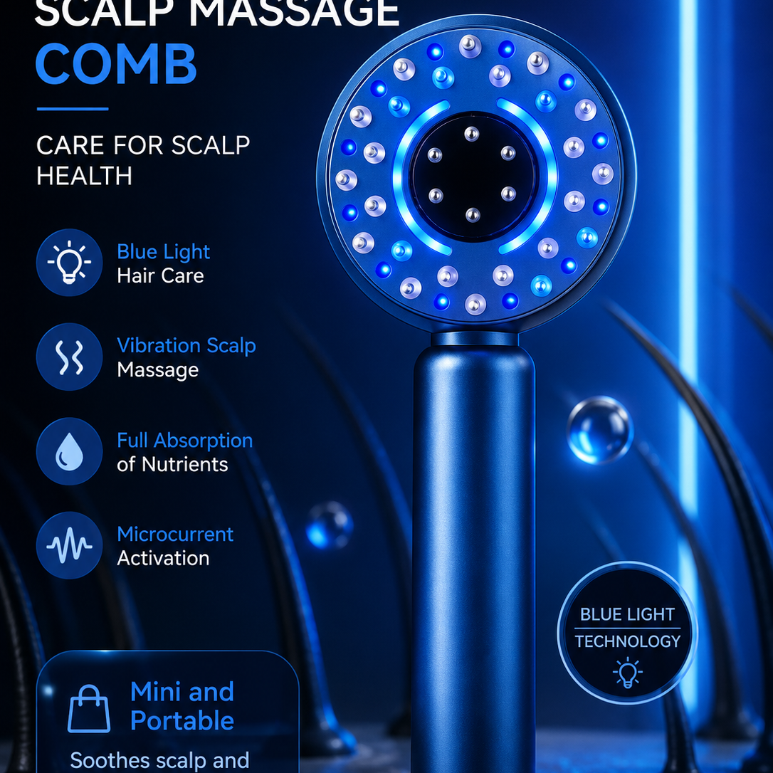 Comfort Glide Hair Massager
