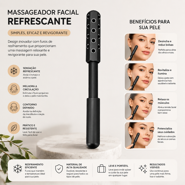 GlowBoost Facial Roller